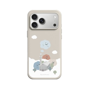iPhone 17 Pro Max SolidX 貝殼灰 - Square Studio 方坊 - 喜怒哀樂製夢工廠