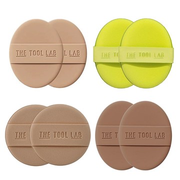 海綿粉撲 韓國The Tool Lab 粉撲2入組 ｜底妝海綿｜氣墊粉餅用｜粉底液適用｜服貼底妝｜彩妝工具