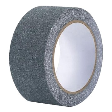 FANCY LIFE 磨砂止滑膠帶 寬5cm 銀灰色 防滑安全  1個