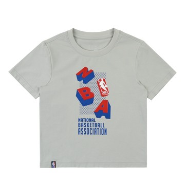 NBA 兒童/青少年 立體字母 短袖上衣