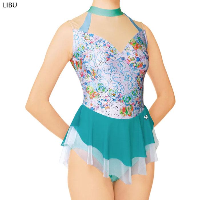 ササキ レディース スカート付きレオタード 体操ウェア 新体操 コスチューム Leotard with skirt 7375S