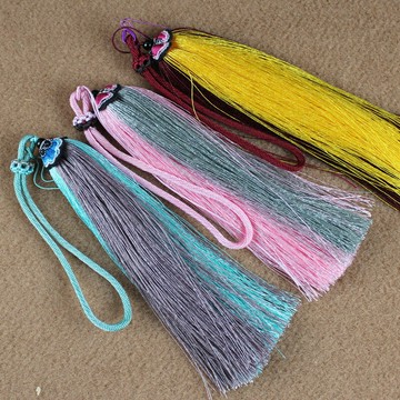 復古中國結冰絲穗套裝 中國風古式腰掛吊穗 純手工材料掛件穗子