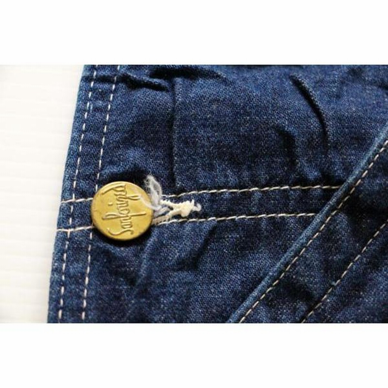 ビンテージカバーオール sanforizedボタン50s60sオリジナル ☆50s