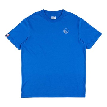 NBA 基本版 涼感 短袖上衣 勇士隊-寶藍-3325107282