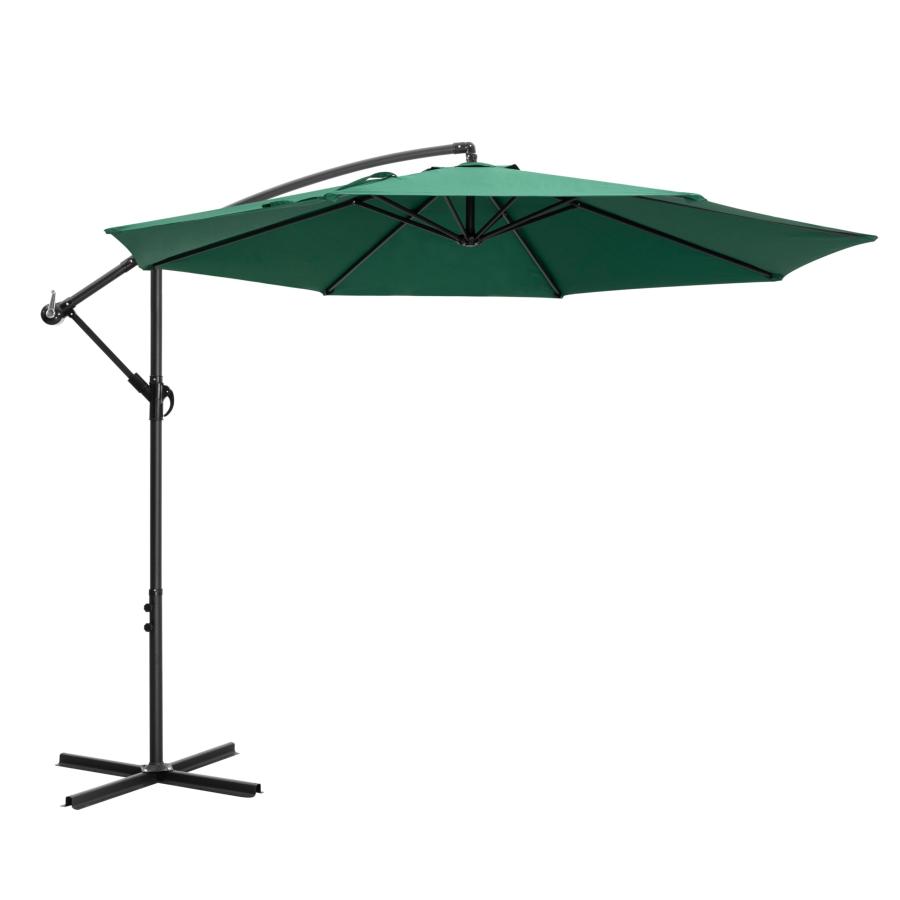 Overstock NUU Garden Outdoor Cantilever-Offset Sunshade Umbrella Green