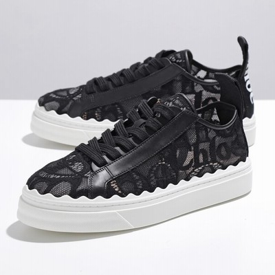 Chloe クロエ スニーカー LAUREN CHC19U108D2 レディース レース