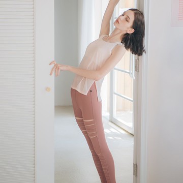 【MACACA】極淨涼2IN1背心 - AIE1152 粉膚