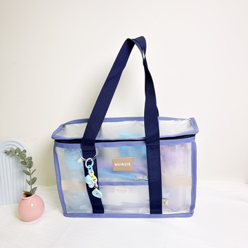 妞妞絲 - 透霧隨行袋【SGS安心認證】-北歐藍