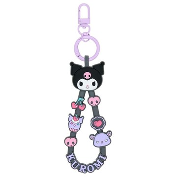 asdfkitty*庫洛米 造型掛繩鑰匙圈 吊飾 掛飾-日本正版