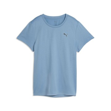 【PUMA】訓練系列TAD麻花短袖T恤  藍色 女性 歐規 52589192_女性_52589192_歐規｜官方直營