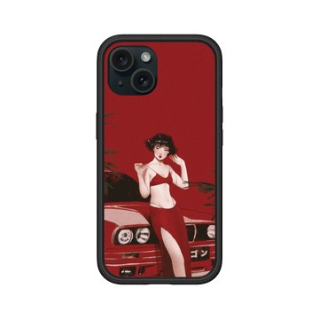 iPhone 15 Mod NX 黑 - Janice Sung - Garnet 石榴石