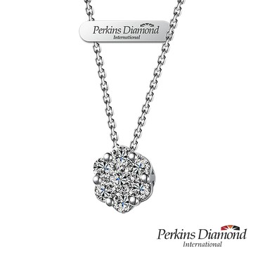 PERKINS 伯金仕 My Love系列 18K金鑽石項鍊