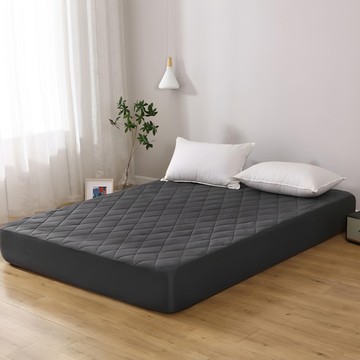 comet Home 壓紋床包  深灰色  SS