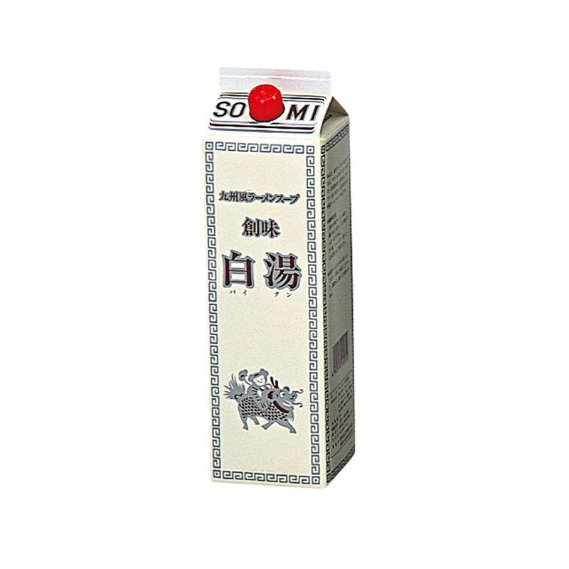 常温 創味食品 白湯 パイタン 1.8L 業務用 スープ ラーメンスープ