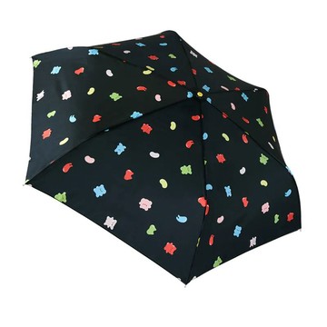 【RAINSTORY】軟糖熊抗UV手開輕細口紅傘