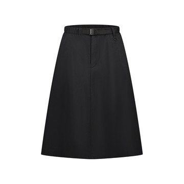 MAMMUT Highland Traveler Skirt AF W 日系戶外防曬長裙 女款 黑色 #1023-01080