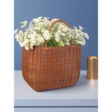 買菜籃洗澡籃購物籃野餐籃伴手禮籃結婚手提籃子大容量塑料包編織