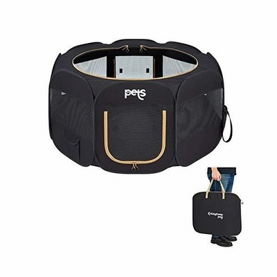 Kingcamp ペットサークル 折りたたみ 犬用 八角形 メッシュサークル 猫 犬兼用 プレイサークル 組み立て簡単 日よけ 軽量 室内 屋外 大型 通販 Lineポイント最大get Lineショッピング