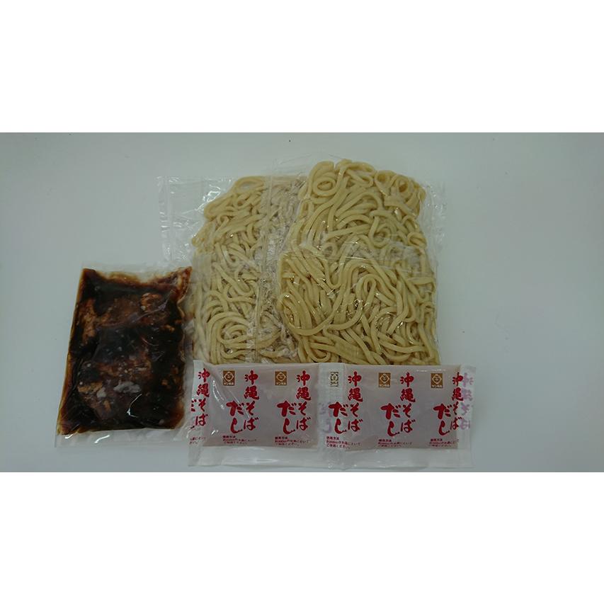 サン食品　本場ソーキそば2人前セット（180g×2）