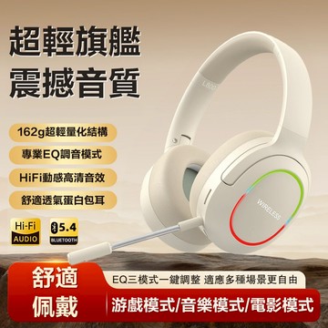 現貨隔日達⚡藍芽耳罩式耳機 無線頭戴式耳機 超長續航 立體聲 電競遊戲耳機 無線藍牙耳機 内置麥克風 降噪藍芽耳機