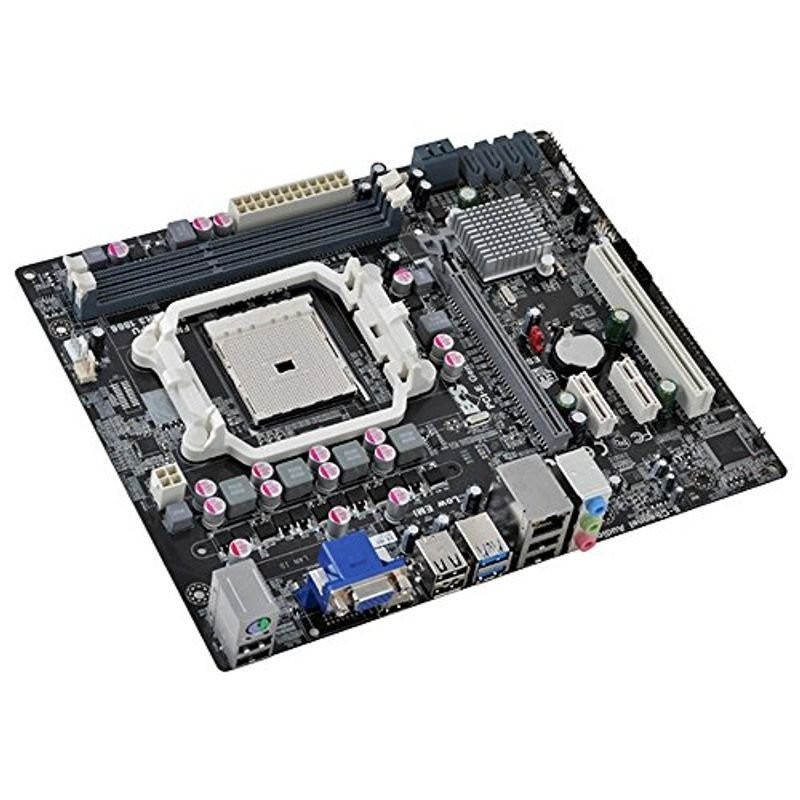 ECS A75F-M2」 Socket FM1 MicroATX マザーボード 通販 LINEポイント