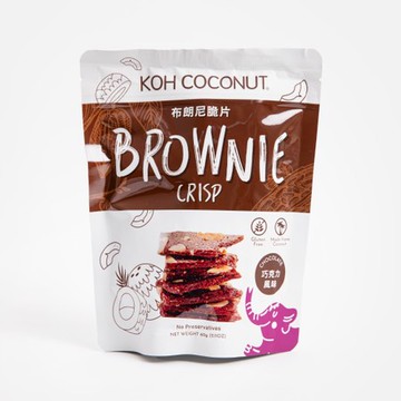 酷椰嶼巧克力風味布朗尼脆片60g