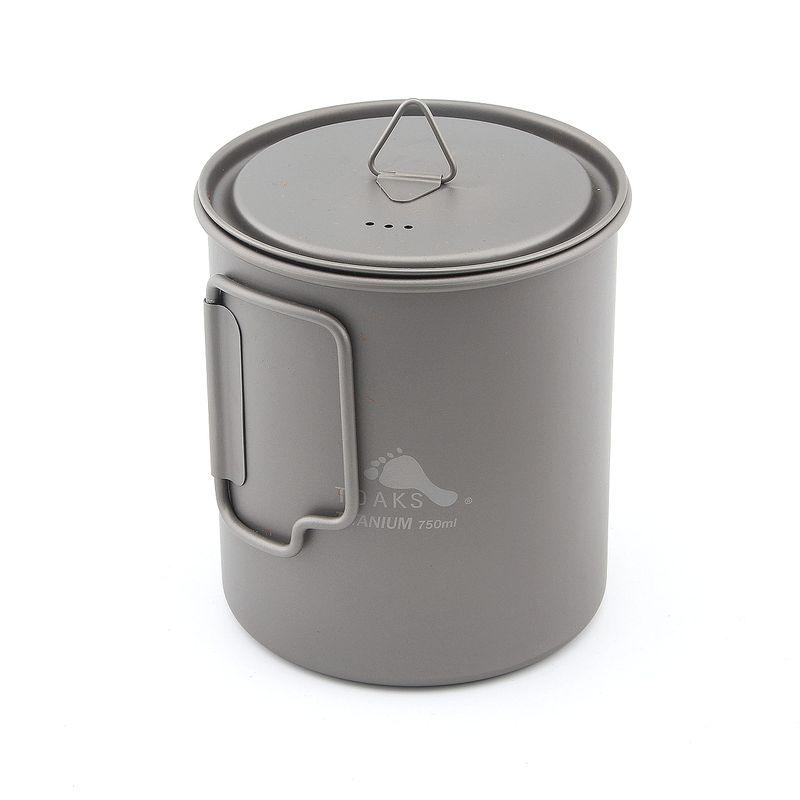 キャンプ用具 TOAKS Titanium 750ml Pot by TOAKS