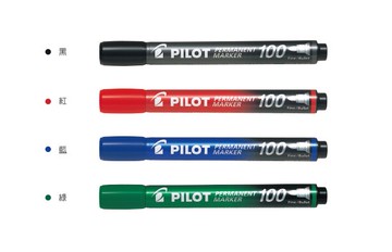【文具通】PILOT パイロット 百樂 SCA-100 100型 麥克筆 圓頭 1.00mm 酒精性 A1050526【APP滿額下單10%點數(單一帳號最高5000點)】1/31止