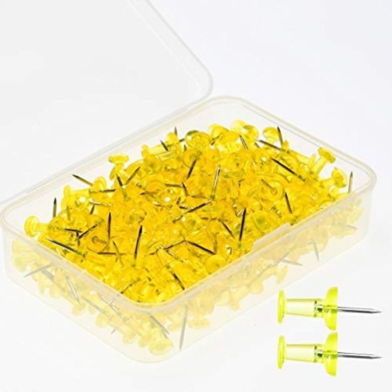 Wekoil 0枚入画びょう ピン プラスチック画鋲 透明 押しピン クリップ プッシュピンクリップ 掲示板 地図 写真 カレンダー用 通販 Lineポイント最大0 5 Get Lineショッピング