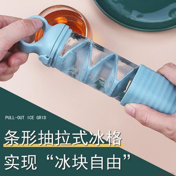 桃園出貨✨跨境新品冰格創意家用酒吧製冰冰塊冰棒磨具10格自制速凍製冰格盒