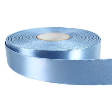 諾克 高密度緞面緞帶 20mm  1個  天藍色  45m