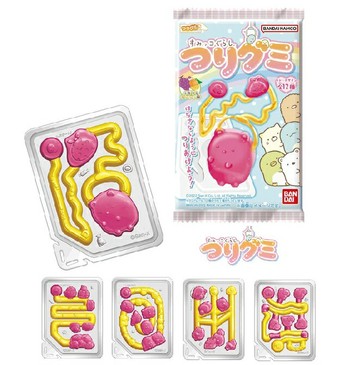 大賀屋 日貨 角落生物 軟糖 釣魚 DIY 萬代 釣魚軟糖 釣魚糖 角落生物釣魚 日本糖果 禮物 零食 J00053715