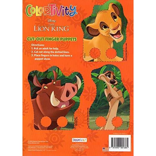 Disney The Lion King Forever Pals Colortivity Coloring  Activity Boo