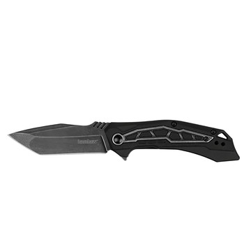 kershaw FLATBED快開石洗面8Cr13MoV鋼刀刃GFN握柄 折刀  黑色  1個