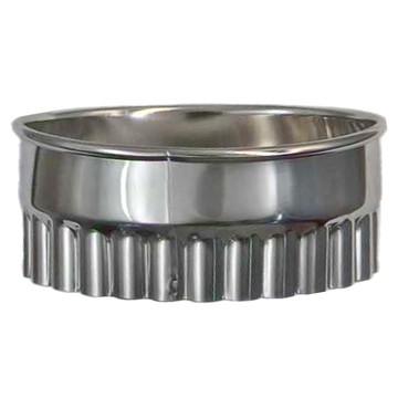 SaNNeNg 三能 橢圓葉形切模 小(81 x 52 x 36mm)  銀色  1個