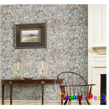 【橘果設計】磚紋風格 自黏壁紙 10米長 多款可選 DIY組合壁貼牆貼室內設計裝潢