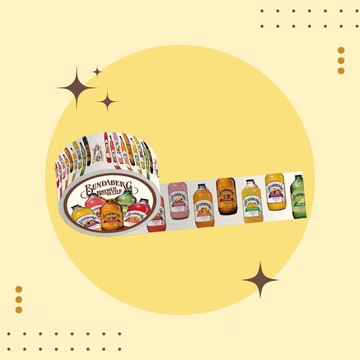 Bundaberg 賓德寶 獨家氣泡飲和紙紙膠帶