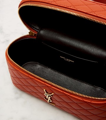 Saint Laurent Gaby leather vanity bag