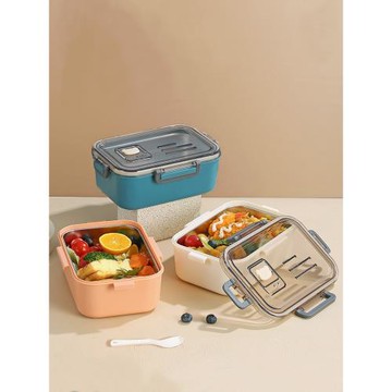 304不銹鋼飯盒單格便當盒小學生上班族食堂打飯帶飯餐盒日高顏值