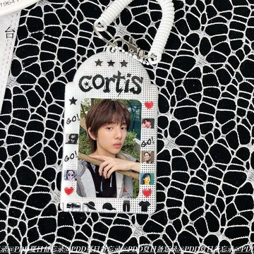 CORTIS周邊商品✨原創cortis系列波點追星PVC飯卡卡套校園卡愛豆收納小卡展示掛件✨31