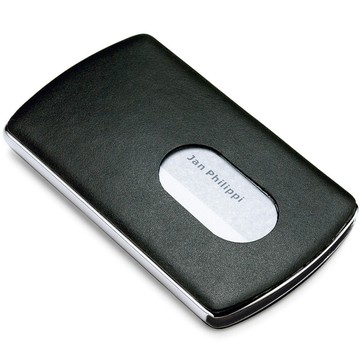 PHILIPPI Nic 免掀蓋名片盒(黑)