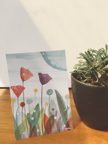 故事明信片-卡達公主系列-有個美麗的角落