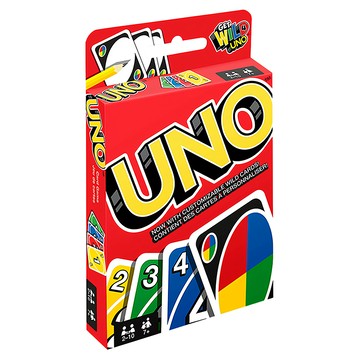 UNO 遊戲卡 策略和速度挑戰  1盒