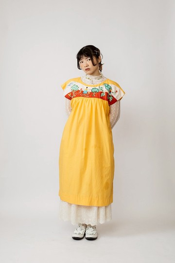 民族刺繡洋裝.Embroidery Folk Dress【初戀販賣所】Vintage.B711