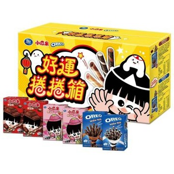 OREO 小瓜呆好運捲捲箱 324g