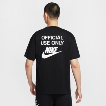 NIKE 耐吉 休閒穿搭 基本款 T恤 男 運動上衣 休閒短袖上衣-黑色系 AS U NSW TEE M90 OC REMIX-HJ0775010