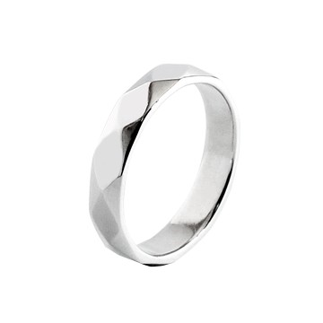 赤軍寶飾-幾何-三角稜戒-寬版