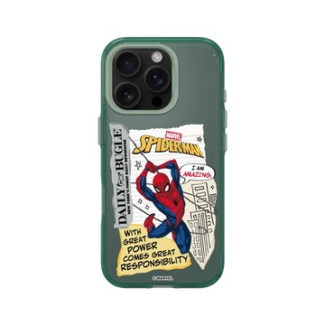 iPhone 16 Pro Clear 憂墨綠 - 蜘蛛人 Spider-man - 蜘蛛人 - 驚奇蜘蛛人
