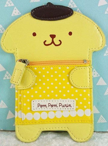 【震撼精品百貨】Pom Pom Purin 布丁狗 證件夾 震撼日式精品百貨