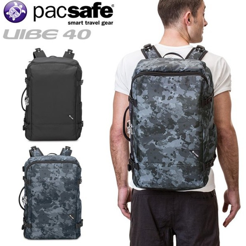 Pacsafe パックセーフ Vibe 40 バイブ40 バックパック リュックサック デイパック メンズ レディース バッグ 旅行 防犯 ブランド T 通販 Lineポイント最大0 5 Get Lineショッピング